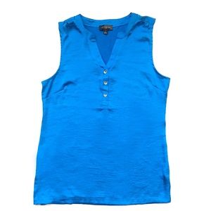 The Limited Tops - NWOT - Blue Sleeveless Blouse -The Limited Factory The Limited Tops - NWOT - Blue Sleeveless Blouse -The Limited Factory